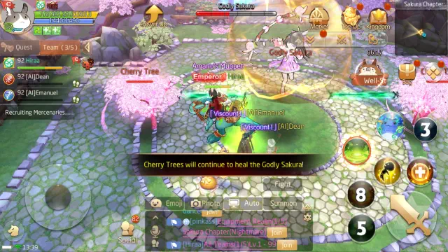Tales of wind Open world mobile mmorpg arena