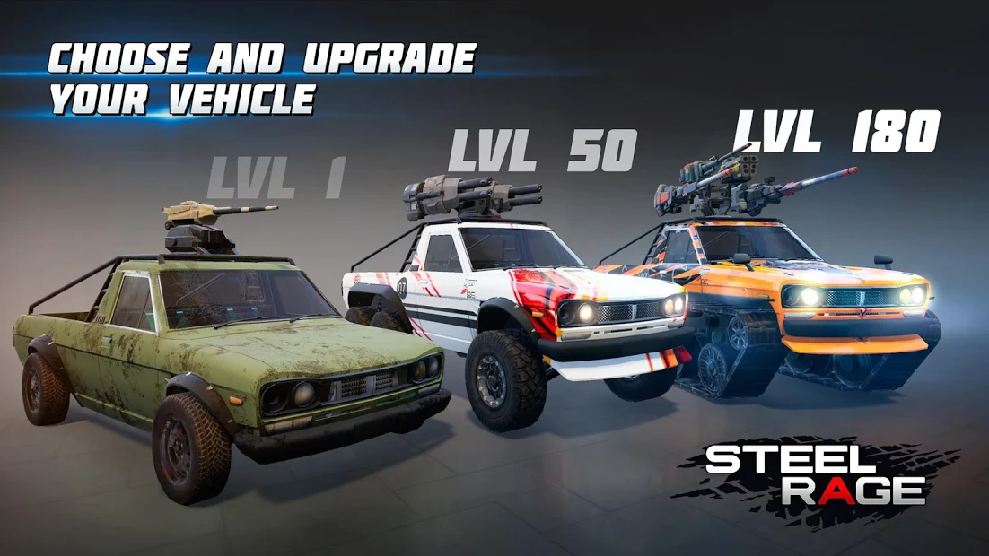 Steel Rage: Mech Cars PvP War, Twisted Battle 2020 promotional