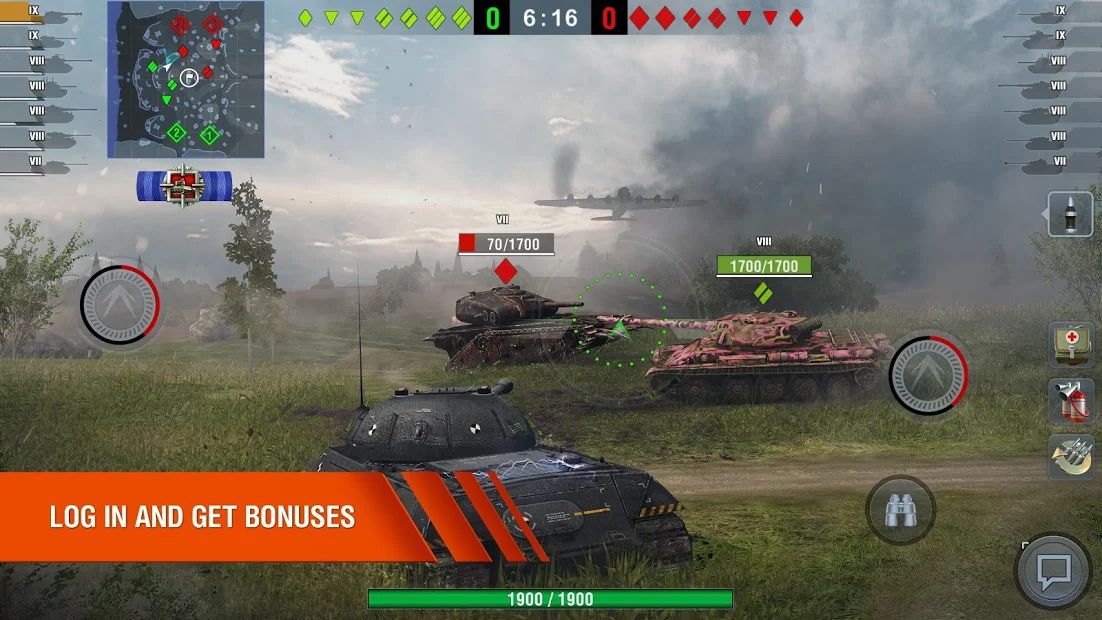 World of tanks mobile promo
