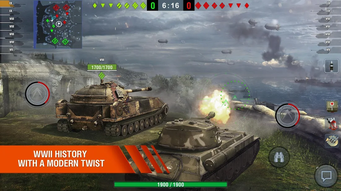 World of tanks mobile promo